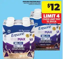 Real Canadian Superstore ENSURE PROTEIN MAX offer
