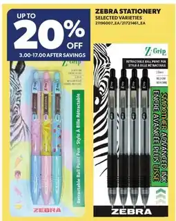 Real Canadian Superstore ZEBRA STATIONERY offer