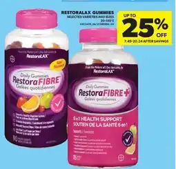 Real Canadian Superstore RESTORALAX GUMMIES, 30-140'S offer