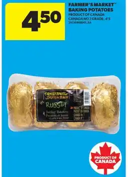 Real Canadian Superstore FARMER'S MARKET BAKING POTATOES, 4'S offer