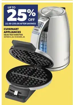 Real Canadian Superstore CUISINART APPLIANCES offer