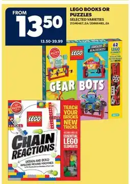 Real Canadian Superstore LEGO BOOKS OR PUZZLES offer