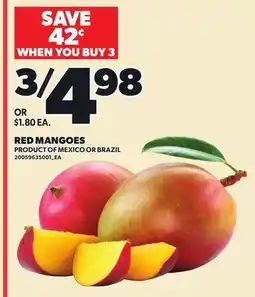 Loblaws RED MANGOES offer