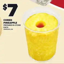 Loblaws CORED PINEAPPLE offer
