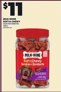 Loblaws MILK-BONE SOFT & CHEWY, 20'S offer