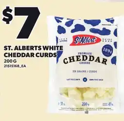 Loblaws ST. ALBERT'S WHITE CHEDDAR CURDS offer