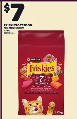 Loblaws FRISKIES CAT FOOD offer