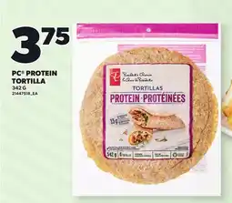 Loblaws PC PROTEIN TORTILLA offer