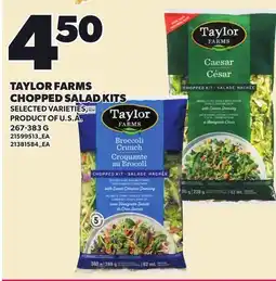 Loblaws TAYLOR FARMS CHOPPED SALAD KITS offer