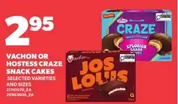 Loblaws VACHON OR HOSTESS CRAZE SNACK CAKES offer