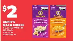 Loblaws ANNIE'S MAC & CHEESE offer