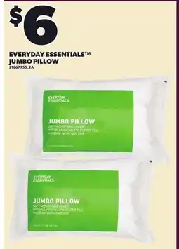 Loblaws EVERYDAY ESSENTIALS JUMBO PILLOW offer