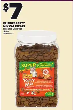 Loblaws FRISKIES PARTY MIX CAT TREATS offer