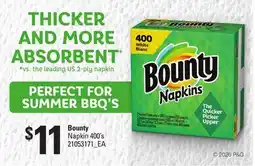 Loblaws BOUNTY NAPKINS, 400'S offer