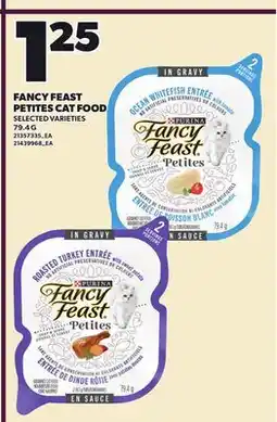 Loblaws FANCY FEAST PETITES CAT FOOD offer
