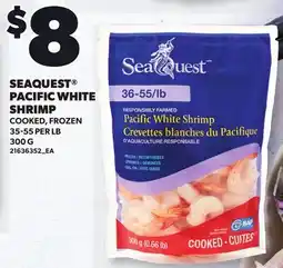 Loblaws SEAQUEST PACIFIC WHITE SHRIMP offer
