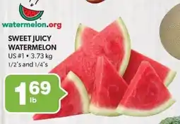 Colemans Sweet juicy watermelon offer