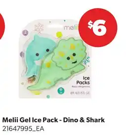 Real Canadian Superstore MELII GEL ICE PACK - DINO & SHARK offer