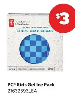 Real Canadian Superstore PC KIDS GEL ICE PACK offer