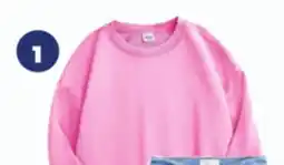 Real Canadian Superstore JOE FRESH WOMEN'S CLASSIC CREWNECK SWEATSHIRT offer