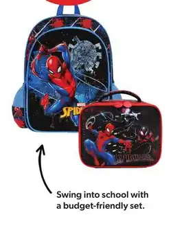 Real Canadian Superstore HEYS SPIDER-MAN BACKPACKS AND LUNCH BAGS offer