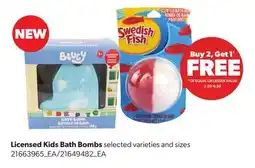 Real Canadian Superstore LICENSED KIDS BATH BOMBS offer