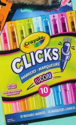 Real Canadian Superstore CRAYOLA NEON MARKERS offer