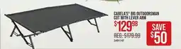 Cabela's CABELA'S BIG OUTDOORSMAN COT WITH LEVER ARM offer