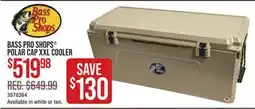 Cabela's BASS PRO SHOPS POLAR CAP XXL COOLER offer