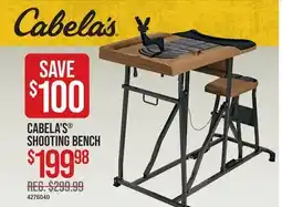 Cabela's CABELA'S SHOOTING BENCH offer