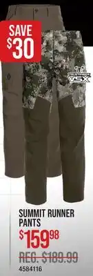 Cabela's INSTINCT SUMMIT RUNNER PANTS offer