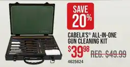 Cabela's Cabela's ALL-IN-ONE GUN CLEANING KIT offer