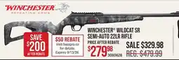 Cabela's WINCHESTER WILDCAT SR SEMI-AUTO 22LR RIFLE offer
