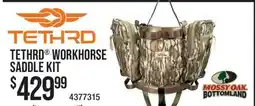 Cabela's TETHRD WORKHORSE SADDLE KIT offer