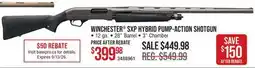 Cabela's WINCHESTER SXP HYBRID PUMP-ACTION SHOTGUN offer
