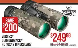 Cabela's VORTEX DIAMONDBACK HD 10X42 BINOCULARS offer