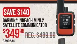 Cabela's GARMIN INREACH MINI 2 SATELLITE COMMUNICATOR offer