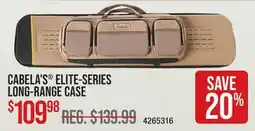 Cabela's CABELA'S ELITE-SERIES LONG-RANGE CASE offer