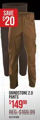 Cabela's GRINDSTONE 2.0 PANTS offer