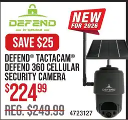 Cabela's DEFEND TACTACAM DEFEND 360 CELLULAR SECURITY CAMERA offer