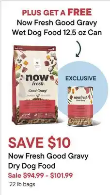 Petvalu Now Fresh Good Gravy Dry Dog Food offer