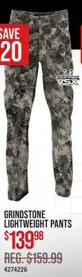 Cabela's GRINDSTONE LIGHTWEIGHT PANTS offer