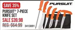 Cabela's PURSUIT 7-Piece Knife Set offer