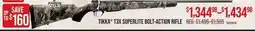 Cabela's TIKKA T3X SUPERLITE BOLT-ACTION RIFLE offer