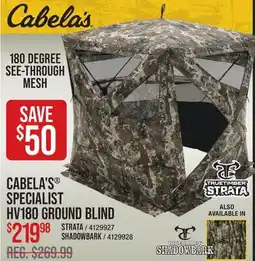 Cabela's CABELA'S SPECIALIST HV180 GROUND BLIND offer