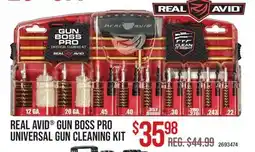 Cabela's REAL AVID GUN BOSS PRO UNIVERSAL GUN CLEANING KIT offer