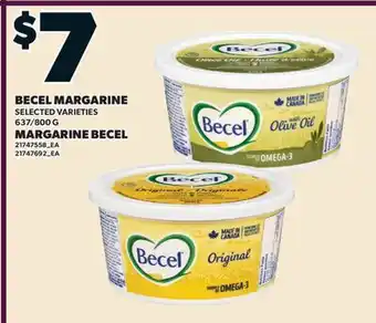 Valu-mart MARGARINE BECEL, 637/800 G offer