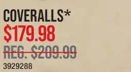 Cabela's RED HEAD SILENT STALKER MEN'S COVERALLS offer