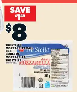 Valu-mart TRE STELLE MOZZARELLA BALL offer