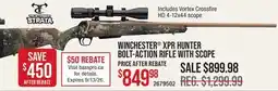 Cabela's WINCHESTER XPR HUNTER BOLT-ACTION RIFLE WITH SCOPE offer